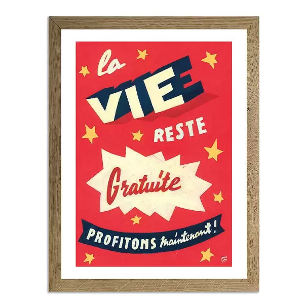 IMAGE REPUBLIC Déco Murale / Cadres / Affiches^Affiche Toque Fr Res - Gratuite