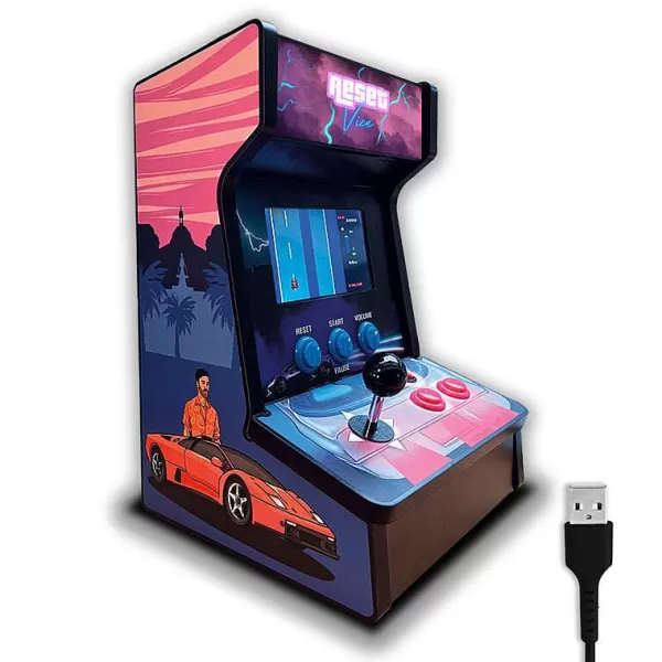 RESET CLUB Accessoires High-Tech (Ordis, Tablettes, Smartphones....)^Borne Arcade Bois
