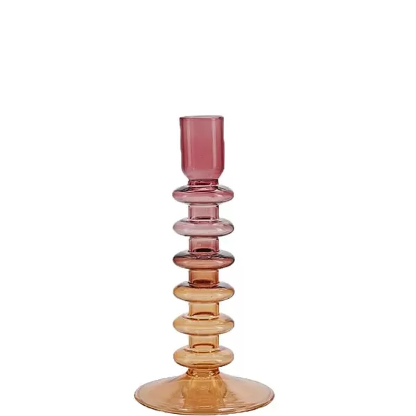 COZY LIVING Vases / Petits Objects Déco^Bougeoir H 18.5 Cm Tie And Dye