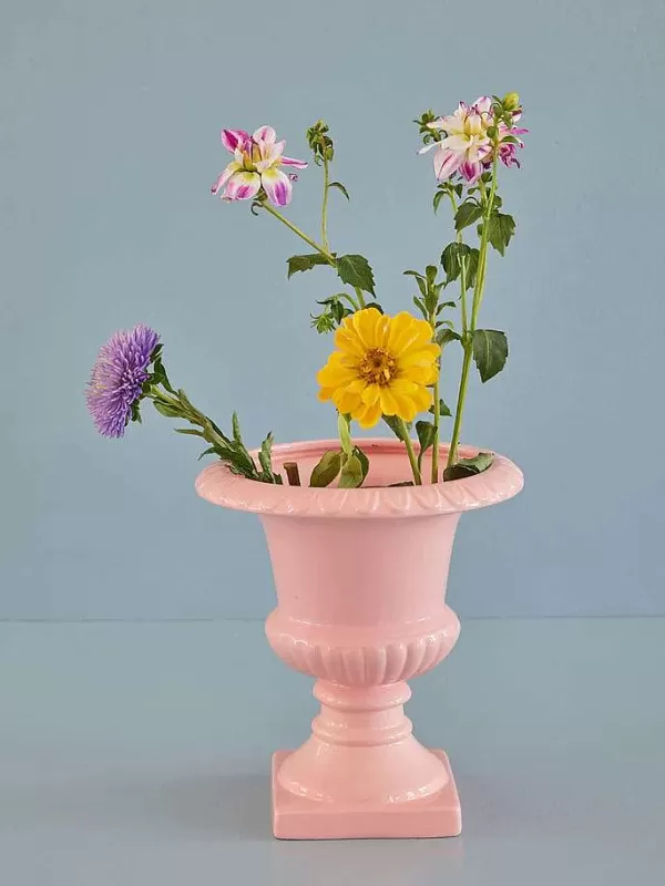 RICE Vases / Petits Objects Déco^Pot En Porcelaine H.20 Cm - Rose