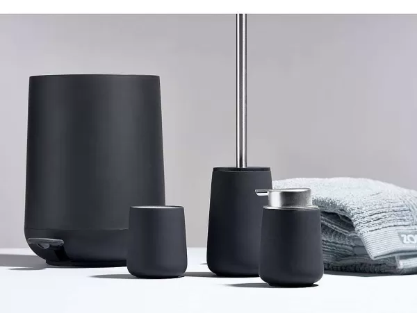 F&H OF SCANDINAVIA Salle De Bain^Poubelle Nova 3L - Noir