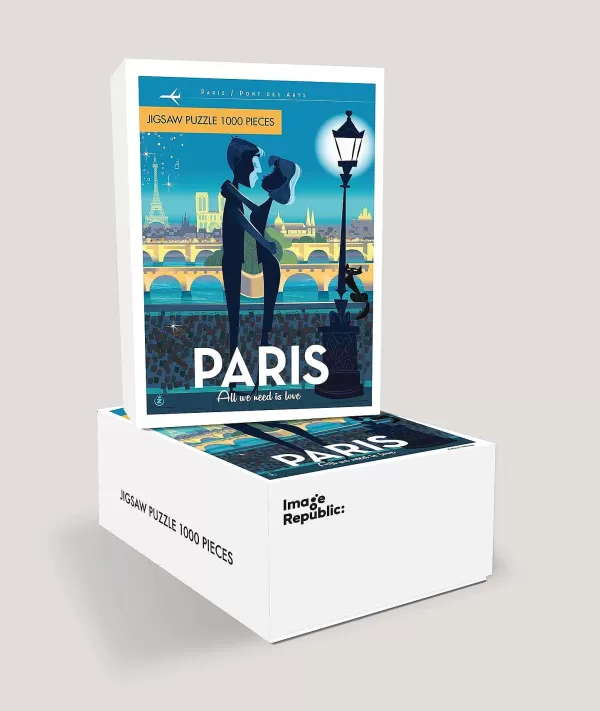IMAGE REPUBLIC Jeux & Fun^Puzzle Monsieur Z 1000 Pcs - Paris Love