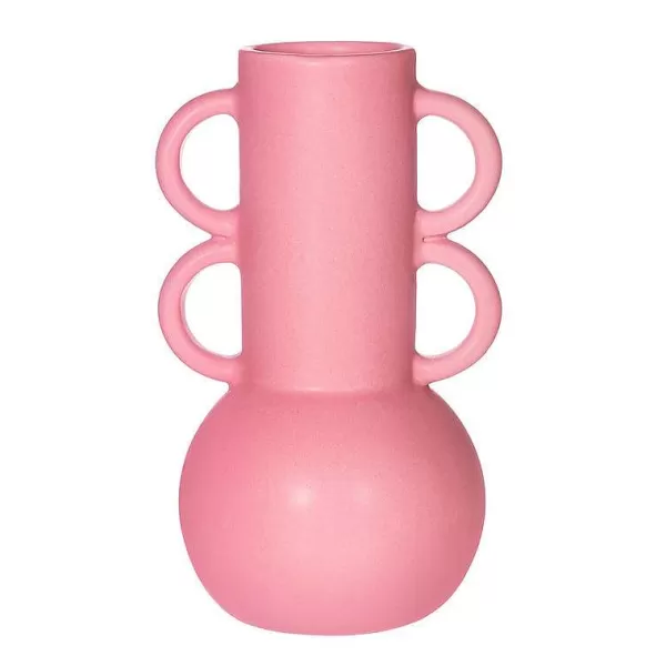 Sass & belle Vases / Petits Objects Déco^Vase Amphora - Rose H 20 Cm