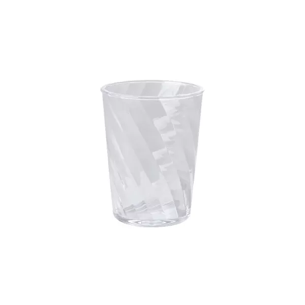 RICE Verres^Verre Acrylique Torsad - Transparent